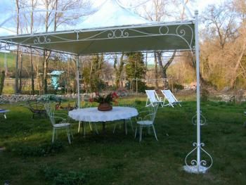 Gazebo in gardens