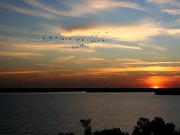 Beautiful sunrise views