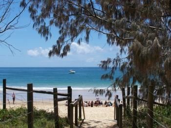 Beach entry