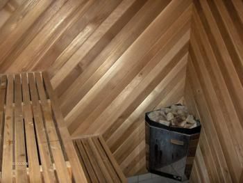 Bathroom sauna