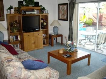 Comfortable lounge & TV etc