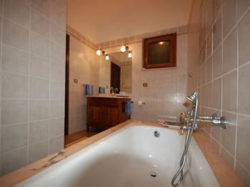 One of the bathrooms