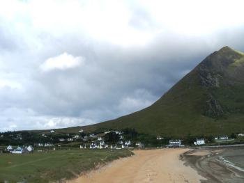 View from Dugort beach
