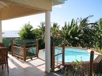 Terrace and sea views