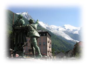 Chamonix town centre