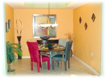 Condo Dining Room View