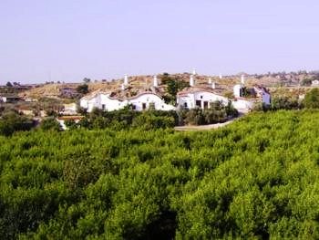 Views to the cave homes