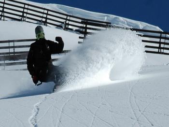 snowboarding