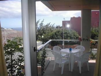 Terrace with chairs