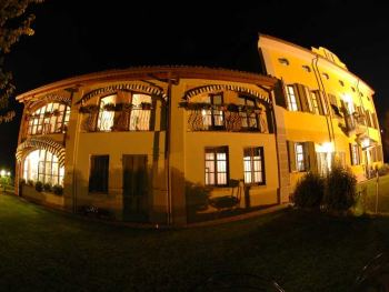 House at night