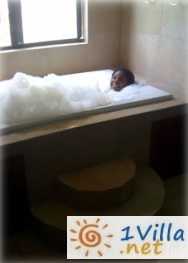 Relax in Jacuzzi tubs
