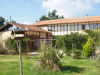 View of gite from garden