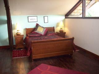 Gite garden bedroom