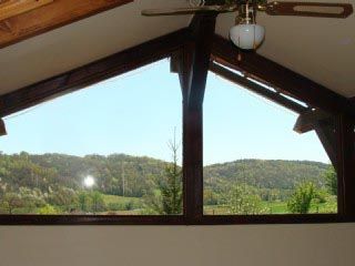 Garden bedroom window