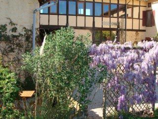 View from gite garden