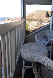 Balcony with views of Manly