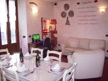 Living room with ACER desk top