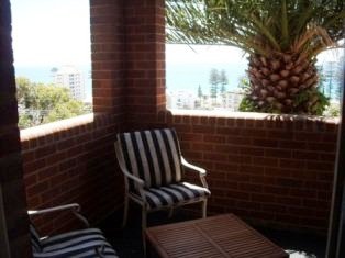 Private balcony views Manly