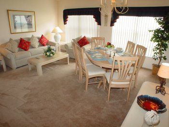 Lounge and dining area