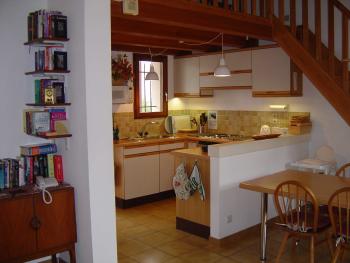 Kitchen and dining area