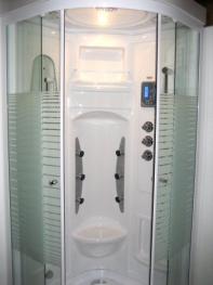 steam shower cabin