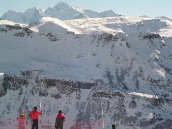 Mont Blanc from Grand Massif