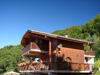 Le Chalet Fischer in summer