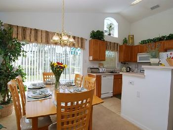 Kitchen and dining area