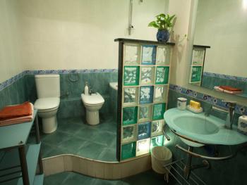 MartiBB: the green bathroom