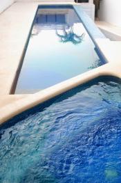 Private pool and jettedtub