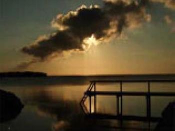 The Dock at Sunset