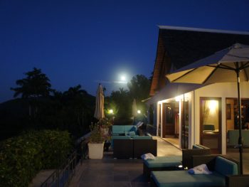 Patio Night-time View