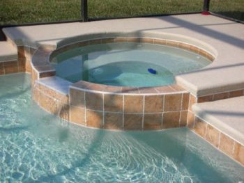 Relax in the hot tub