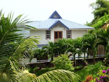 House from the garden