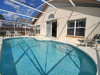 Private pool and lanai