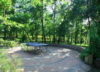 Private forest inside property