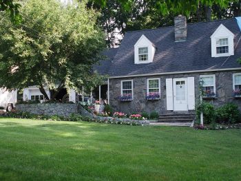 New England vacation Westport stone house
