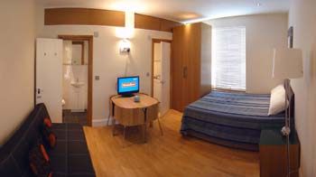 Central London studio apartment