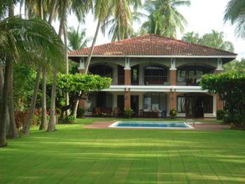 Beach front villa Cantamar in Puntarenas