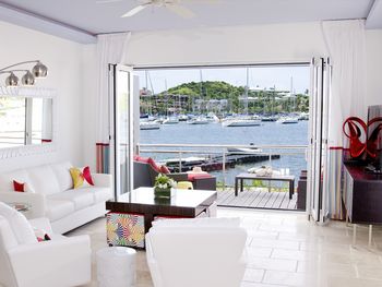 Corinne's marina town home in St Martin