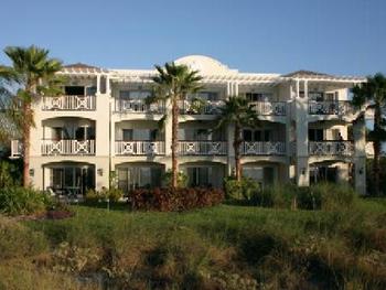 View of building from beach