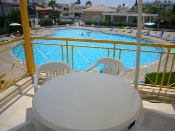 pool view balcony 