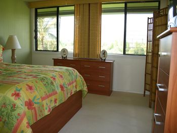 Master bedroom with king bed