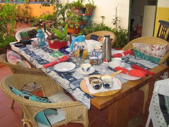 Breakfast at Casa Annette