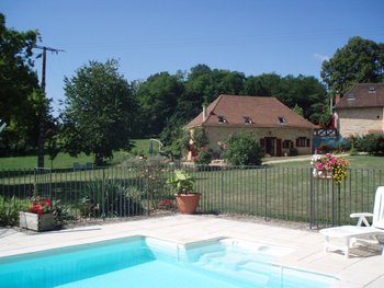 Dordogne Aquitaine Sarlat France spacious holiday villa