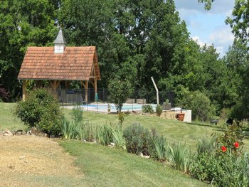 The Arbri beside the Pool