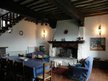 fireplace Ciliegio apartment