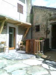 Valle Maira apartment terrace