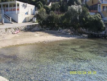 Small beach in Brna bay