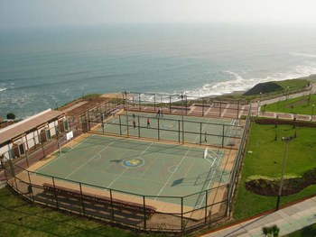Balcony View of Park